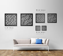 Load image into Gallery viewer, Allah + Mohammed Wall Art الله ومحمد - Metal ( 2pc Set ) ( HMKZN01 )