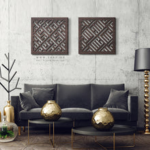 Load image into Gallery viewer, Allah + Mohammed Wall Art الله ومحمد - Metal ( 2pc Set ) ( HMKZN01 )