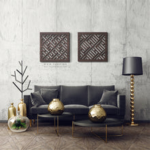 Load image into Gallery viewer, Allah + Mohammed Wall Art الله ومحمد - Metal ( 2pc Set ) ( HMKZN01 )