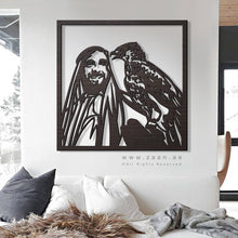 Load image into Gallery viewer, Sheikh Zayed bin Sultan Al Nahyan الشيخ زايد بن سلطان آل نهيان - Basic ( Wood & Acrylic )