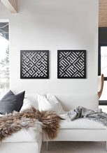 Load image into Gallery viewer, Allah + Mohammed Wall Art الله ومحمد - Metal ( 2pc Set ) ( HMKZN01 )