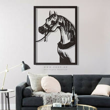 Load image into Gallery viewer, Horse Wall Art لوحة الخيل - Basic ( Wood & Acrylic ) ( HZN18 )