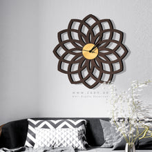 Load image into Gallery viewer, Flower Wall Clock ساعة حائط