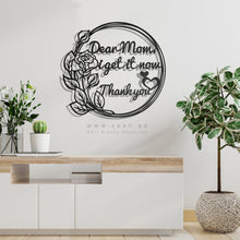 Load image into Gallery viewer, Mother's Day Wall Art Gift جدارية عيد الأم ( MOC08 )