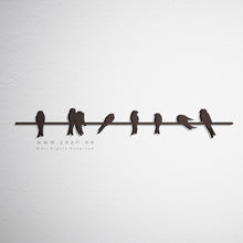 Load image into Gallery viewer, Birds Line Wall Art - Basic / Premium