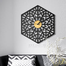 Load image into Gallery viewer, Hexa Wall Clock ساعة حائط