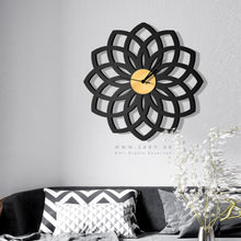 Load image into Gallery viewer, Flower Wall Clock ساعة حائط