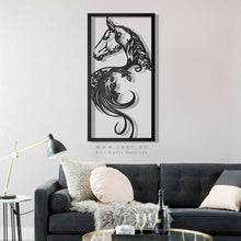 Load image into Gallery viewer, Horse Wall Art لوحة الخيل - Basic ( Wood & Acrylic ) ( HZN016 )