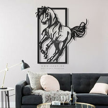 Load image into Gallery viewer, Horse Wall Art لوحة الخيل - Basic ( Wood & Acrylic ) ( HZN26 )