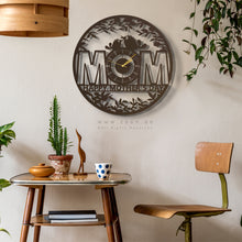 Load image into Gallery viewer, Mother's Day Wall Clock Gift ساعة حائط عيد الأم ( MOC01 )