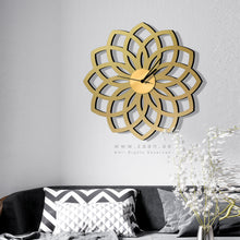 Load image into Gallery viewer, Flower Wall Clock ساعة حائط