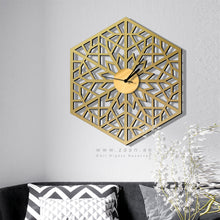 Load image into Gallery viewer, Hexa Wall Clock ساعة حائط