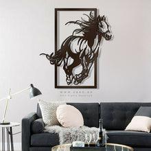 Load image into Gallery viewer, Horse Wall Art لوحة الخيل - Basic ( Wood & Acrylic ) ( HZN20 )