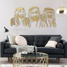 Load image into Gallery viewer, Sheikh Zayed, Sheikh Khalifa & Sheikh Mohammed الشيخ زايد & الشيخ خليفة & الشيخ محمد - Premium ( Metal )