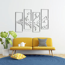 Load image into Gallery viewer, Tree Wall Art - Basic / Premium ( 4pc Set )