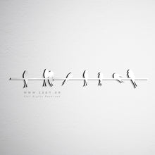 Load image into Gallery viewer, Birds Line Wall Art - Basic / Premium