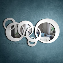 Load image into Gallery viewer, Circles Wall Mirror مرآة حائط ( MRZN30 )