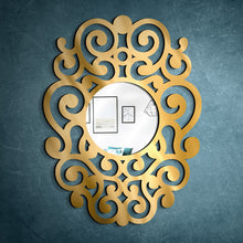 Load image into Gallery viewer, Oval Wall Mirror مرآة حائط ( MRZN25 )