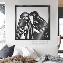 Load image into Gallery viewer, Sheikh Zayed bin Sultan Al Nahyan الشيخ زايد بن سلطان آل نهيان - Basic ( Wood & Acrylic )