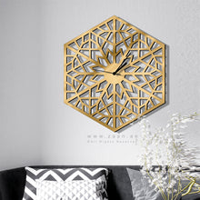 Load image into Gallery viewer, Hexa Wall Clock ساعة حائط