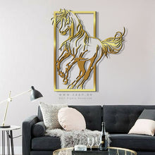 Load image into Gallery viewer, Horse Wall Art لوحة الخيل - Basic ( Wood & Acrylic ) ( HZN26 )