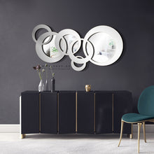 Load image into Gallery viewer, Circles Wall Mirror مرآة حائط ( MRZN30 )