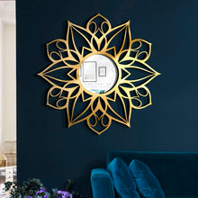 Load image into Gallery viewer, Rounded Wall Mirror مرآة حائط ( MRZN13 )