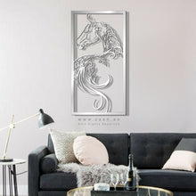 Load image into Gallery viewer, Horse Wall Art لوحة الخيل - Basic ( Wood & Acrylic ) ( HZN016 )