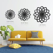 Load image into Gallery viewer, Flower Wall Clock ساعة حائط