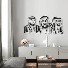 Load image into Gallery viewer, Sheikh Zayed, Sheikh Khalifa & Sheikh Mohammed الشيخ زايد & الشيخ خليفة & الشيخ محمد - Premium ( Metal )