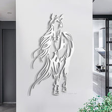 Load image into Gallery viewer, Horse Wall Art لوحة الخيل - Premium ( Metal ) ( HZN011 )