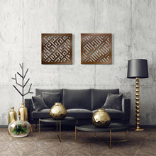 Load image into Gallery viewer, Allah + Mohammed Wall Art الله ومحمد - Metal ( 2pc Set ) ( HMKZN01 )