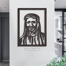 Load image into Gallery viewer, Sheikh Rashid bin Saeed Al Maktoum الشيخ راشد بن مكتوم - Basic ( Wood & Acrylic )