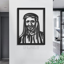 Load image into Gallery viewer, Sheikh Rashid bin Saeed Al Maktoum الشيخ راشد بن مكتوم - Basic ( Wood & Acrylic )