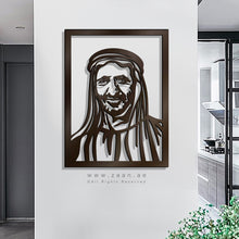Load image into Gallery viewer, Sheikh Rashid bin Saeed Al Maktoum الشيخ راشد بن مكتوم - Basic ( Wood & Acrylic )