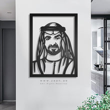 Load image into Gallery viewer, Mohammed bin Zayed الشيخ محمد بن زايد - Basic ( Wood & Acrylic )