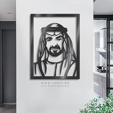 Load image into Gallery viewer, Mohammed bin Zayed الشيخ محمد بن زايد - Basic ( Wood & Acrylic )
