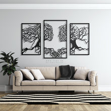 Load image into Gallery viewer, Love Tree Wall Art - Premium ( 3pc Set ) ( TRZN05 )