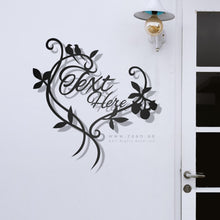 Load image into Gallery viewer, Customized Name plate لوحة الإسم - Premium ( Metal ) ( CZN02 )