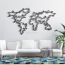 Load image into Gallery viewer, World Map Wall Art - Basic / Premium ( MPZN01 )