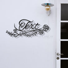 Load image into Gallery viewer, Customized Name plate لوحة الإسم - Premium ( Metal ) ( CZN04 )