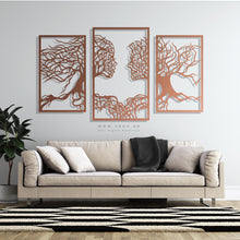 Load image into Gallery viewer, Love Tree Wall Art - Basic / Premium ( 3pc Set ) ( TRZN05 )