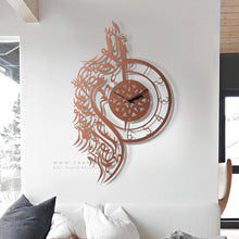 Load image into Gallery viewer, "Allahumma Salli Ala Muhammad Wa Ala Ali Muhammad" Wall Clock " ساعة حائط " اللهم صلي على محمد وآل محمد - Premium ( CKZN02 )