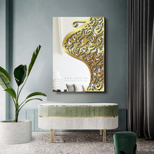 Load image into Gallery viewer, Arabic Calligraphy Wall Mirror مرآة حائط ( MRZN34 )
