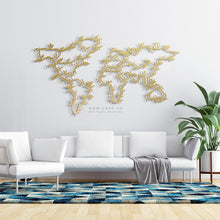 Load image into Gallery viewer, World Map Wall Art - Basic / Premium ( MPZN01 )