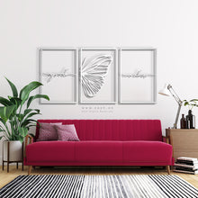 Load image into Gallery viewer, Good Vibes Wall Art - Basic / Premium ( 3pc Set ) ( TRZN06 )
