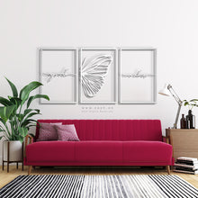 Load image into Gallery viewer, Good Vibes Wall Art - Basic / Premium ( 3pc Set ) ( TRZN06 )