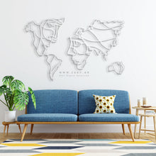 Load image into Gallery viewer, World Map Wall Art - Premium ( MPZN02 )