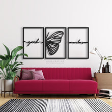 Load image into Gallery viewer, Good Vibes Wall Art - Basic / Premium ( 3pc Set ) ( TRZN06 )