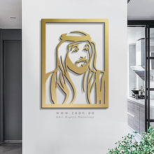 Load image into Gallery viewer, Sheikh Khalifa bin Zayed Al Nahyan الشيخ خليفة بن زايد آل نهيان - Basic ( Wood & Acrylic )